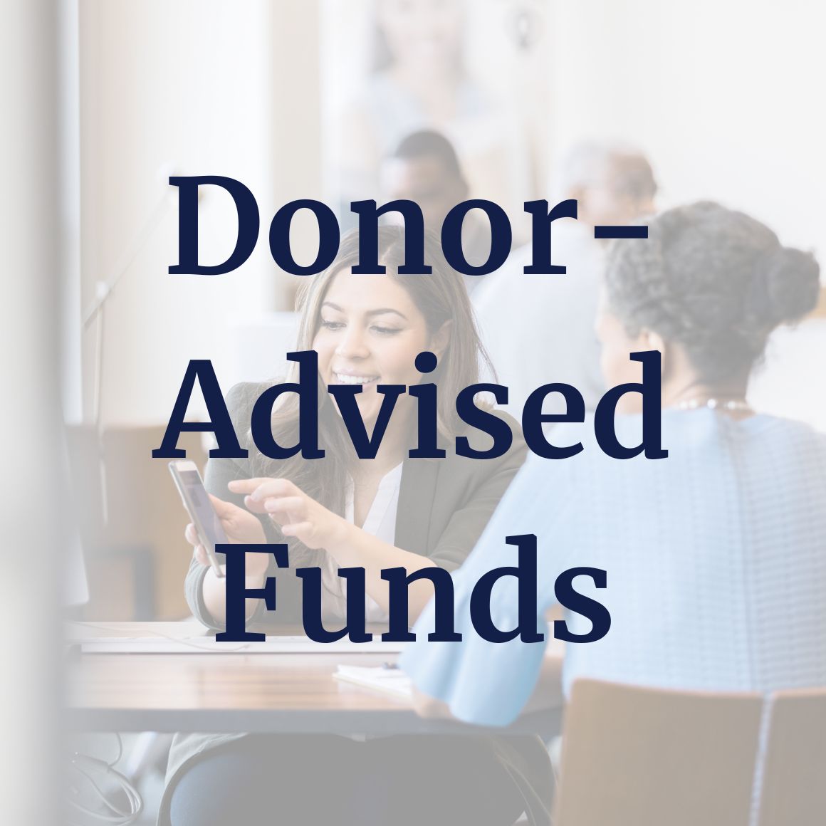 Fondos asesorados por donantes
